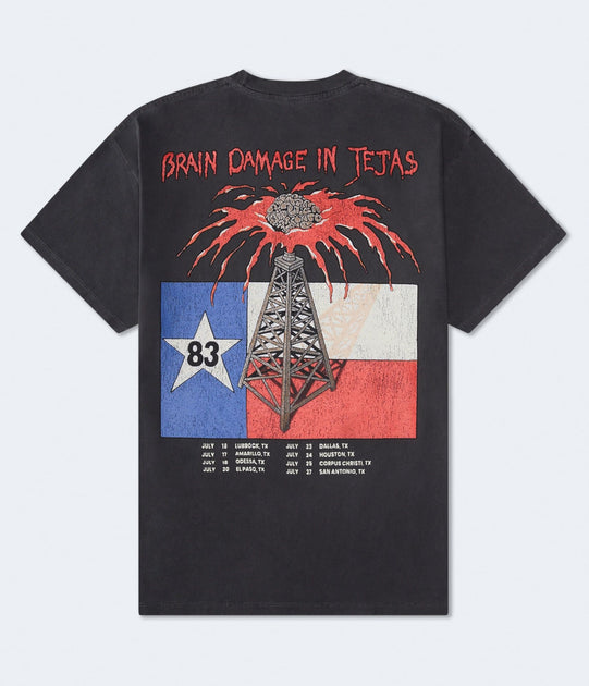 Aeropostale Iron Maiden Remember The Alamo Graphic T-Shirt Black Small 3