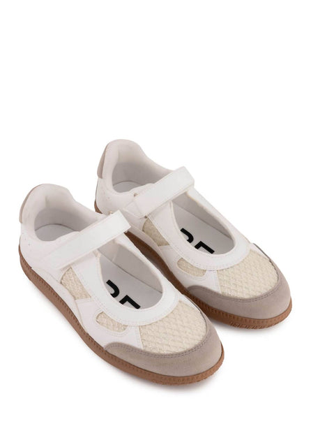 Andrea Women's Leather Sneakers White US 7 4