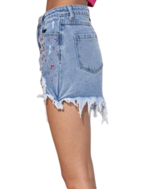 Blue B Remy Denim Short Blue Small 3