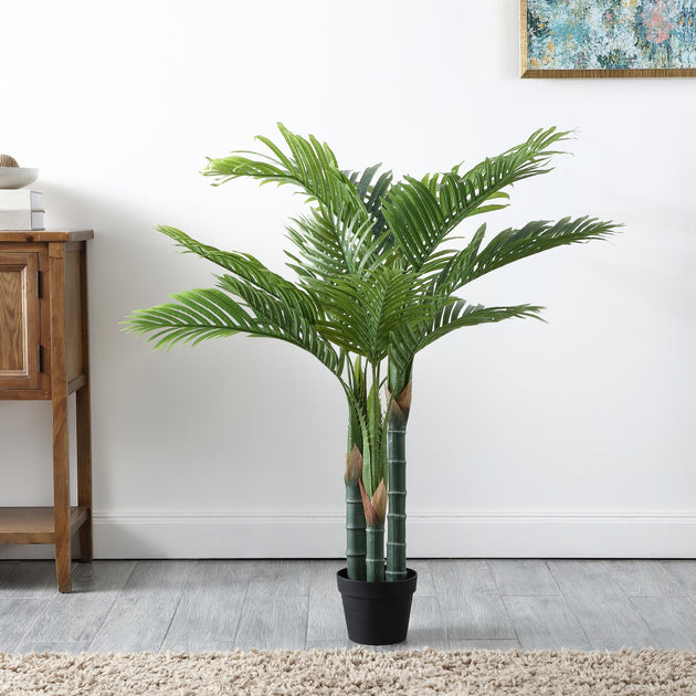 Safavieh Faux Golden Palm Tree 124 cm 2