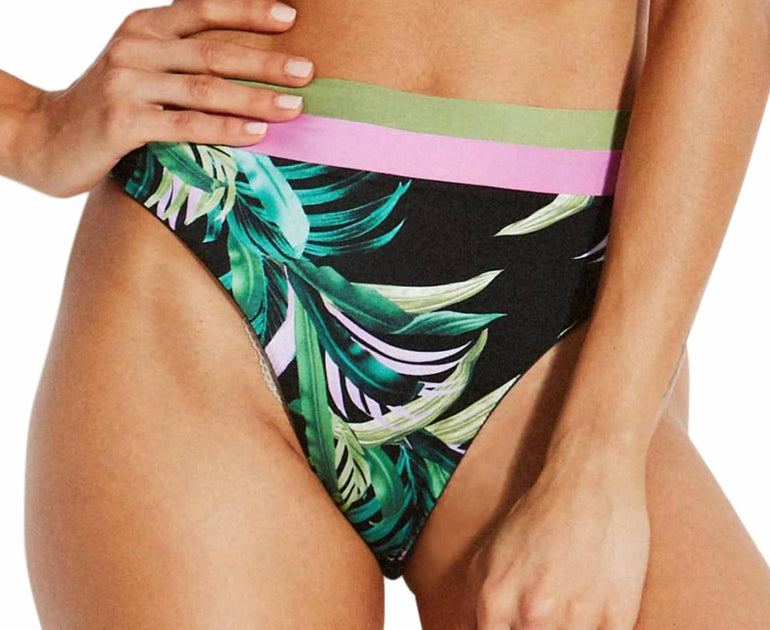 Seafolly Las Palmas Hi Rise Bottom Multi US 6 2