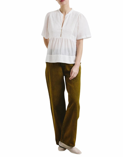 Pomandère Cotton Blouse White EU 44 3