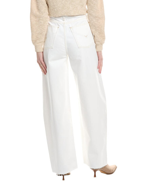 HUDSON Jeans Bailey White Relaxed Barrel Jean White 25 3