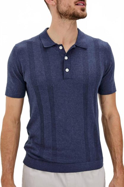 Chemise Polo Rails Cillian Bleu Medium 4