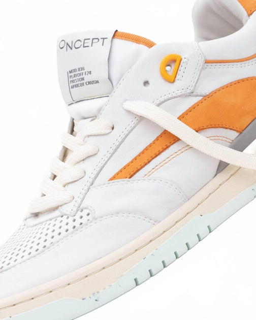 Oncept Preston Retro Court Sneaker Orange US 9.5 4