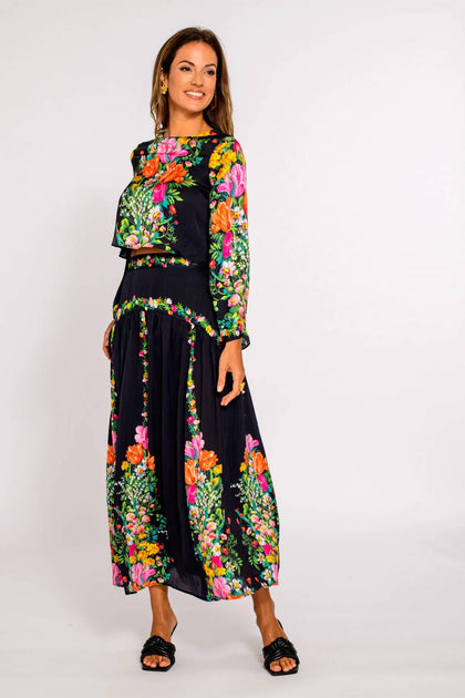 Elizabeth James The Label Phoebe Maxirock Multi Small 2