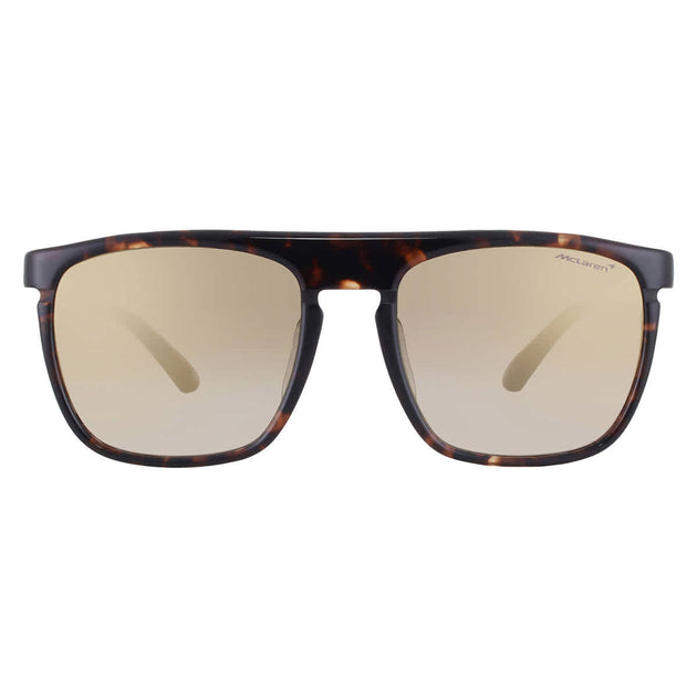 McLaren MLDS-89S01 Square Sunglasses Brown 55mm 2