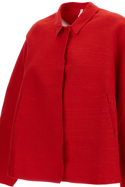 BOBOUTIC Single-Breasted Jacket Red Small 4