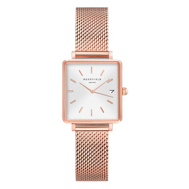 Rosefield Boxy 26mm Watch Gold 2