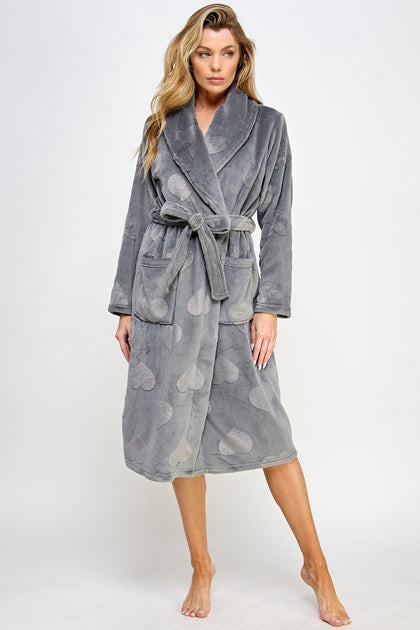 TRUEDAMES Beverly Robe Grey 1X 4