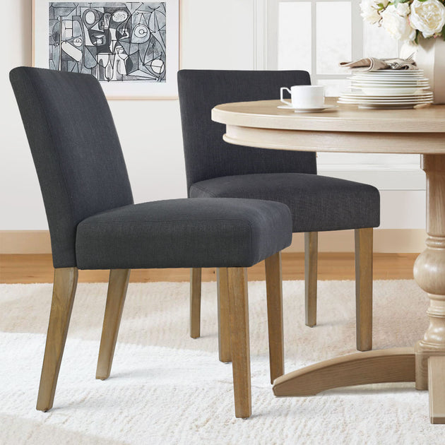 Maison Boucle Set of 2 Dining Chair Gray 3