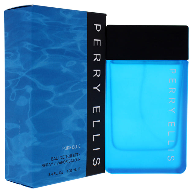 Perry Ellis Pure Blue Eau de Toilette Spray 3.4 oz Blue 6