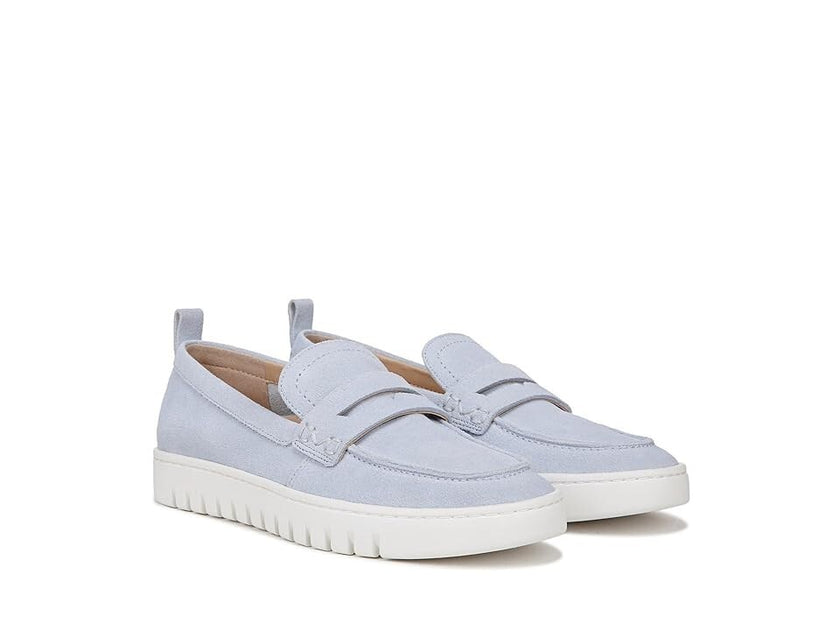 Vionic Uptown Penny Loafer Blue Suede US 7.5 2