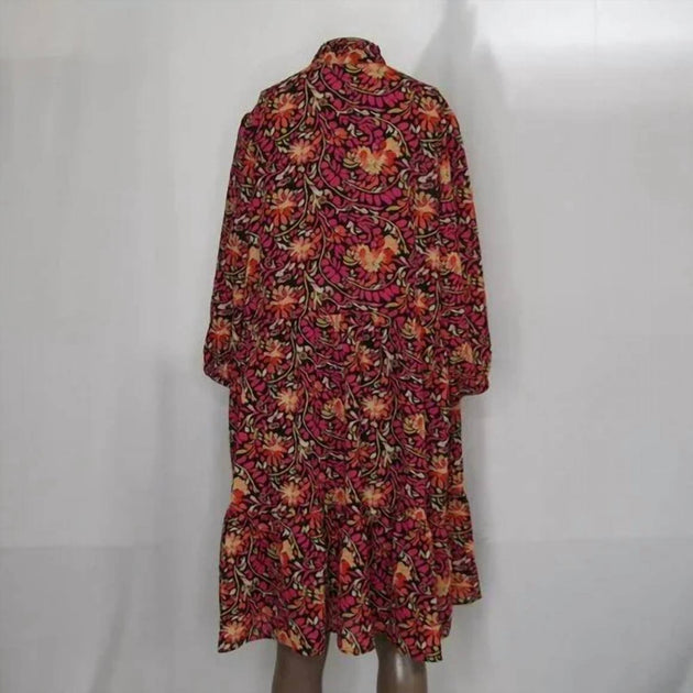 Studio Park Beachside Boutique Dress Multi Medium 4