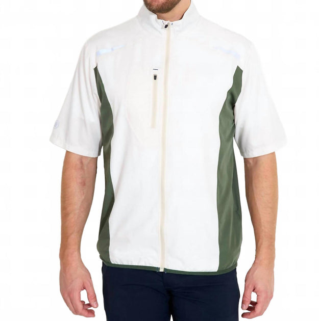 Abacus Sportswear Lanark Stretch Wind Shirt White Medium 4