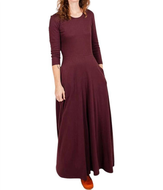 Mata Traders Mumbai Maxi Dress Red Small 2