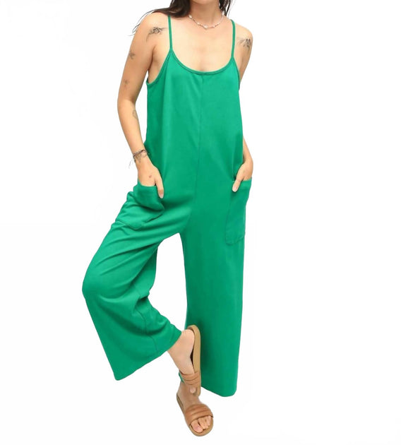 Electric & Rose Nina Jumpsuit Green Medium 2