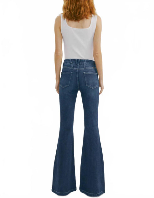 KanCan Arizona High Rise Flare Jeans Blue 24 4