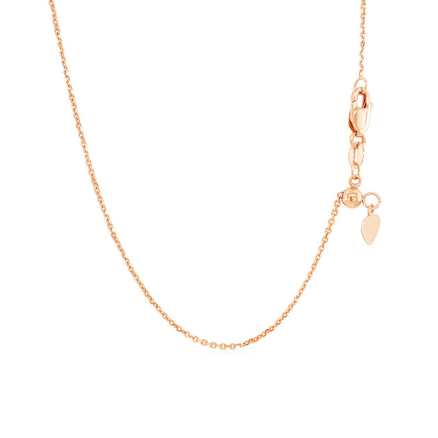 FASHNZFAB Cable Chain Rose Gold 4