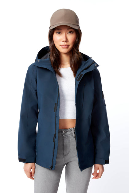 Alpine Tahsis Rain Jacket Navy Large 2