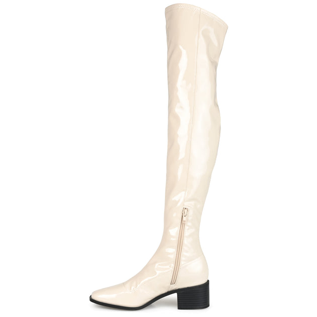 Journee Collection Mariana Thigh-High Boot Black US 6.5 3