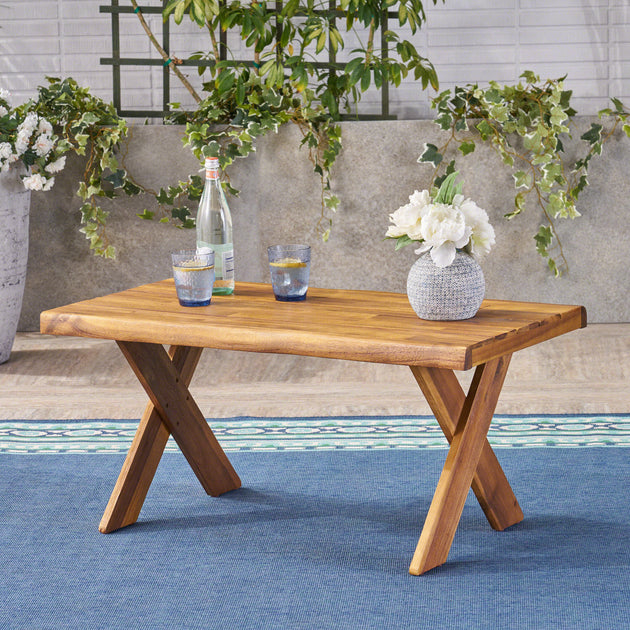 Streamdale Eaglewood Coffee Table Sandblast Teak 2