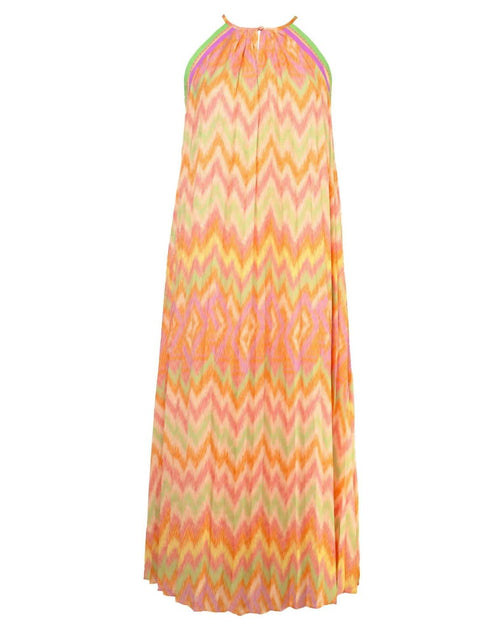 current air Halter Neck Maxi Dress Multi Large 4