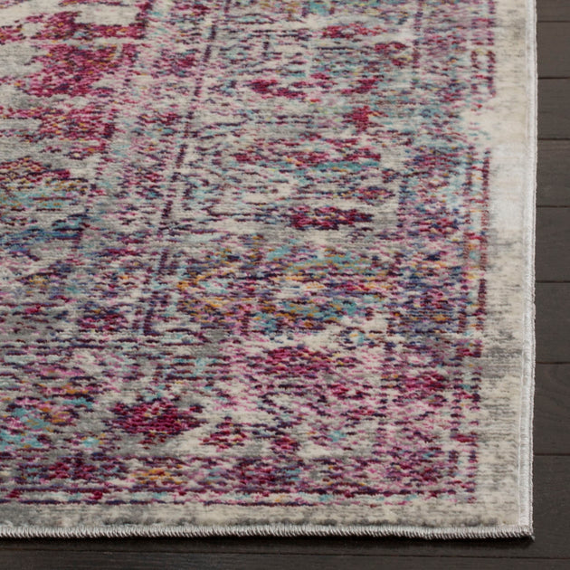 Safavieh VAL165 Area Rug Ivory Red 4