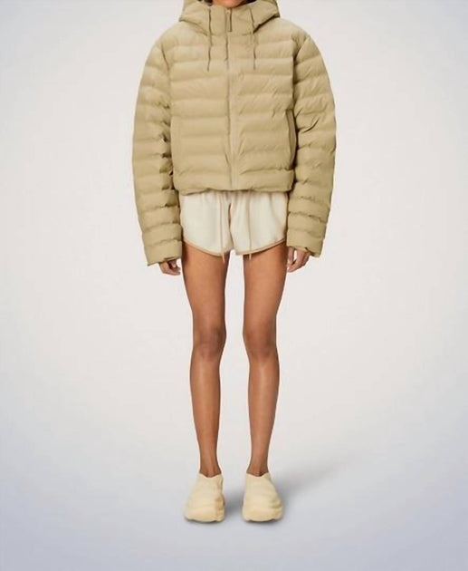 Rains Lohja Puffer Jacket Yellow XS 2