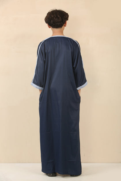 Unbranded Moroccan Thobe Blue 13 Years 4