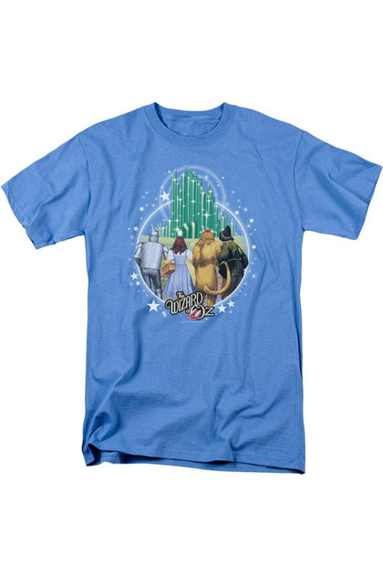 Gildan Wizard Of Oz Emerald City T-Shirt Blue Medium 2