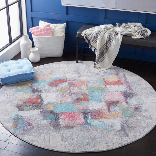 Safavieh Phoenix PHX276 Area Rug Ivory/Grey 4