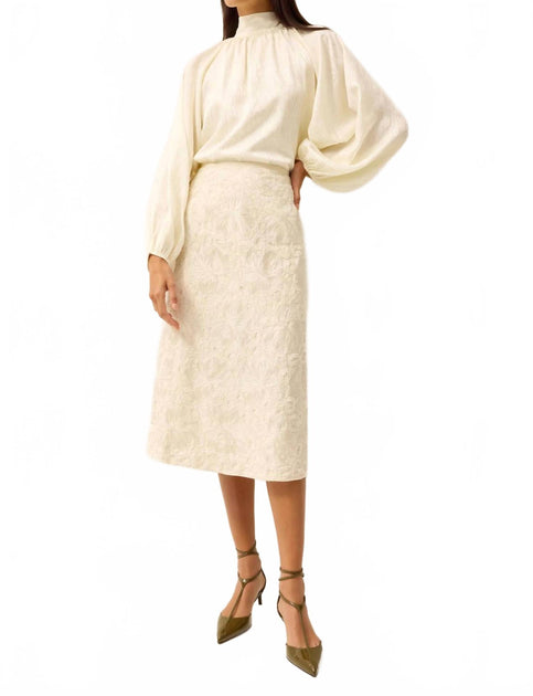Marie Oliver Oryan Blouse Beige XSmall 5