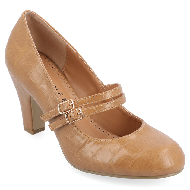 Journee Collection Windy Pumps Black US 9.5 4