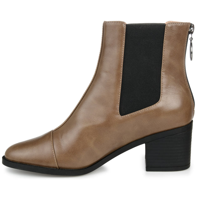 Journee Collection Nigella Bootie Beige US 9 3