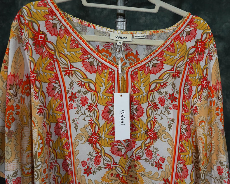 Tolani Briyana Blouse Multi Small 4