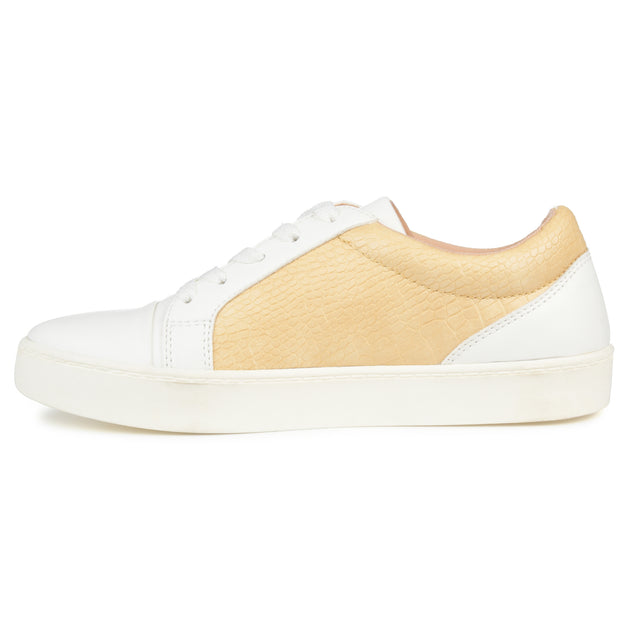 Journee Collection Lynz Sneaker Yellow US 9.5 3
