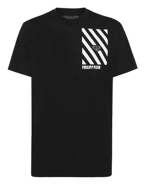 Philipp Plein Lines T-Shirt Blue Medium 2