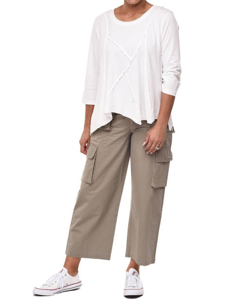 Tulip Clothing Lindsay Top White Medium 4
