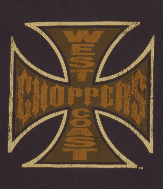 Aeropostale West Coast Choppers Graphic T-Shirt Black Medium 5