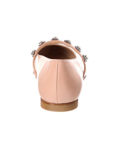 Stuart Weitzman Justina Mary Jane Beige US 6.5 4
