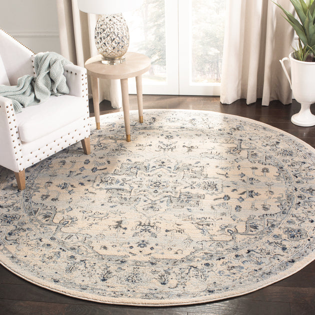Safavieh Charleston CHL411 Area Rug Ivory/Light Blue 4