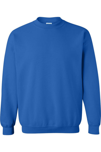 Gildan Heavy Blend Rundhals-Sweatshirt Blau Medium 4