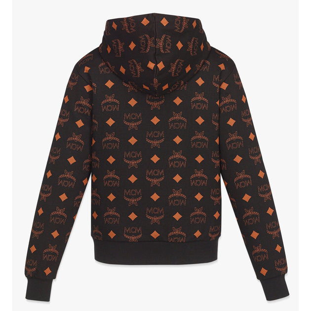 MCM Maxi Monogram Print Hoodie Black XLarge 3