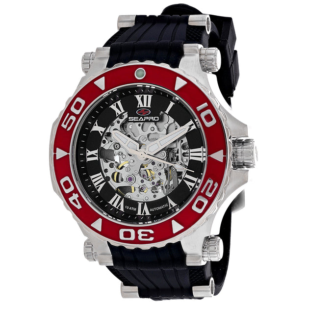 Seapro Seaway Men's Watch Black 50mm 5