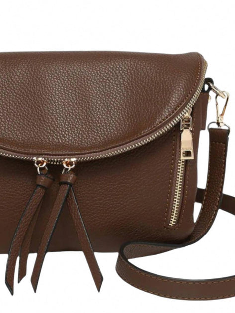 Jen & Co. Aubree Crossbody Bag Brown One Size 3