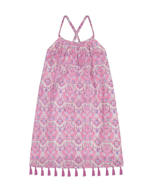 Mer St. Barth Mini Chantal Sundress Pink US 2T 3