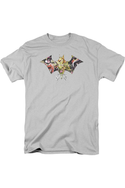 Gildan Batman Sirens Bat Short Sleeve T-Shirt Grey Medium 2
