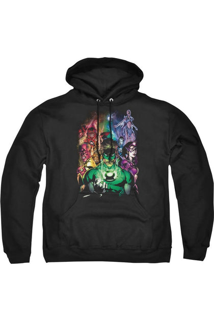 Gildan Green Lantern The New Guardians Hoodie Black Small 2