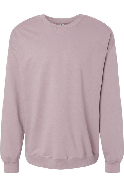 Gildan Softstyle Crewneck Sweatshirt Pink XL 2